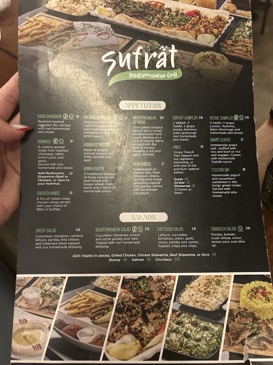 Sufrat Mediterranean Grill Menu - Image 6